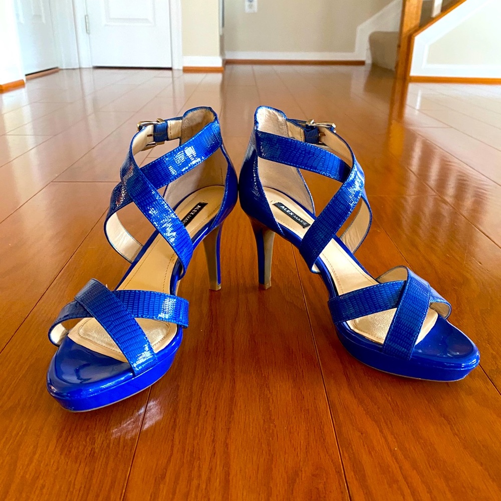 Alex Marie Blue Heels